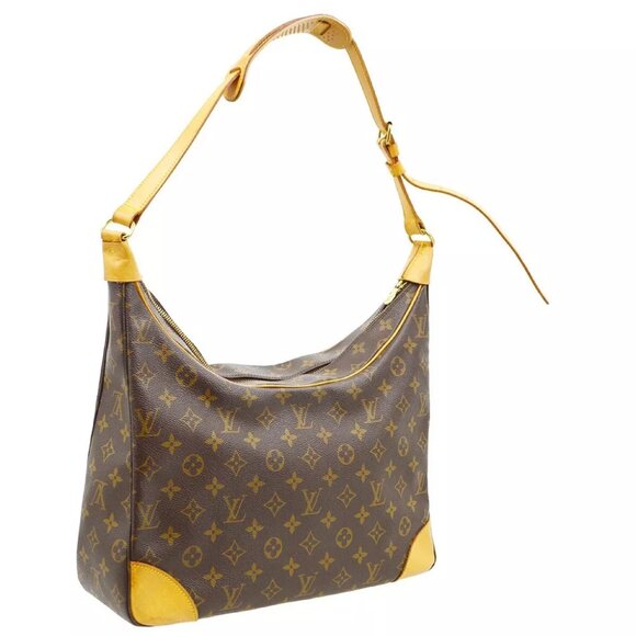 AUTHENTICITY GUARANTEED Louis Vuitton MONOGRAM BOULOGNE SHOULDER BAG - Picture 2 of 10